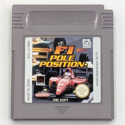F1 Pole Position - Cartridge - (NOE) - Gameboy Original (B Grade) (Genbrug)